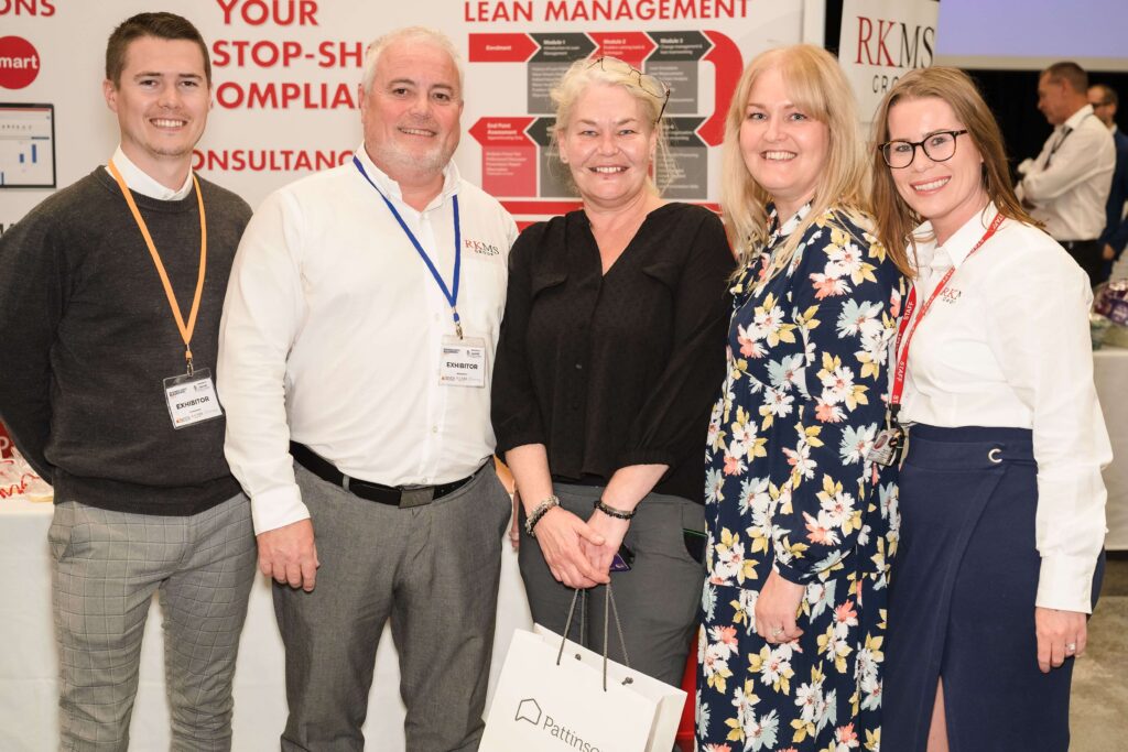 Blackpool Expo organisers with the team from RKMS, Blackpool Business Expo sponsors