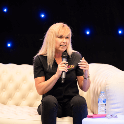 Coral Horn Pink Link Ladies & Founder of the Enterprise Vision Awards