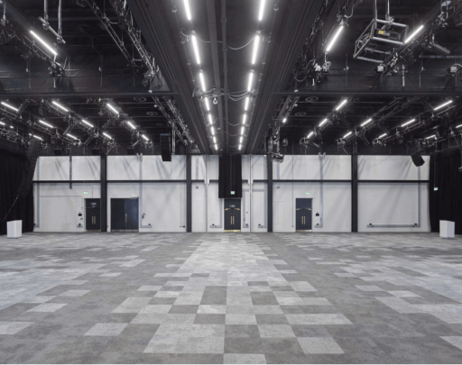 image shows the inside of Blackpool conference and exhibition centre