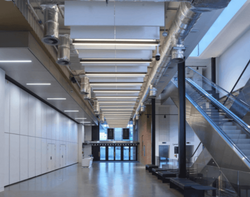 image shows the inside of Blackpool conference and exhibition centre
