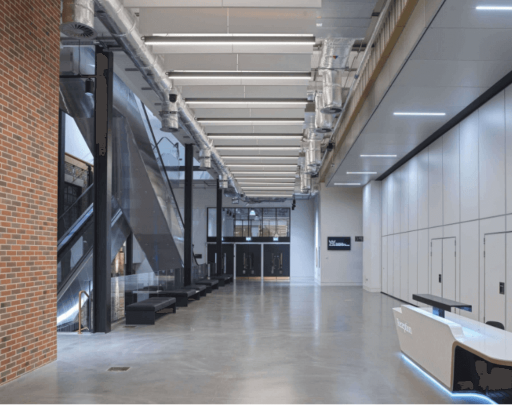 image shows the inside of Blackpool conference and exhibition centre